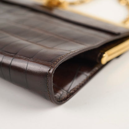 Celine Vintage Triomphe Shoulder Bag