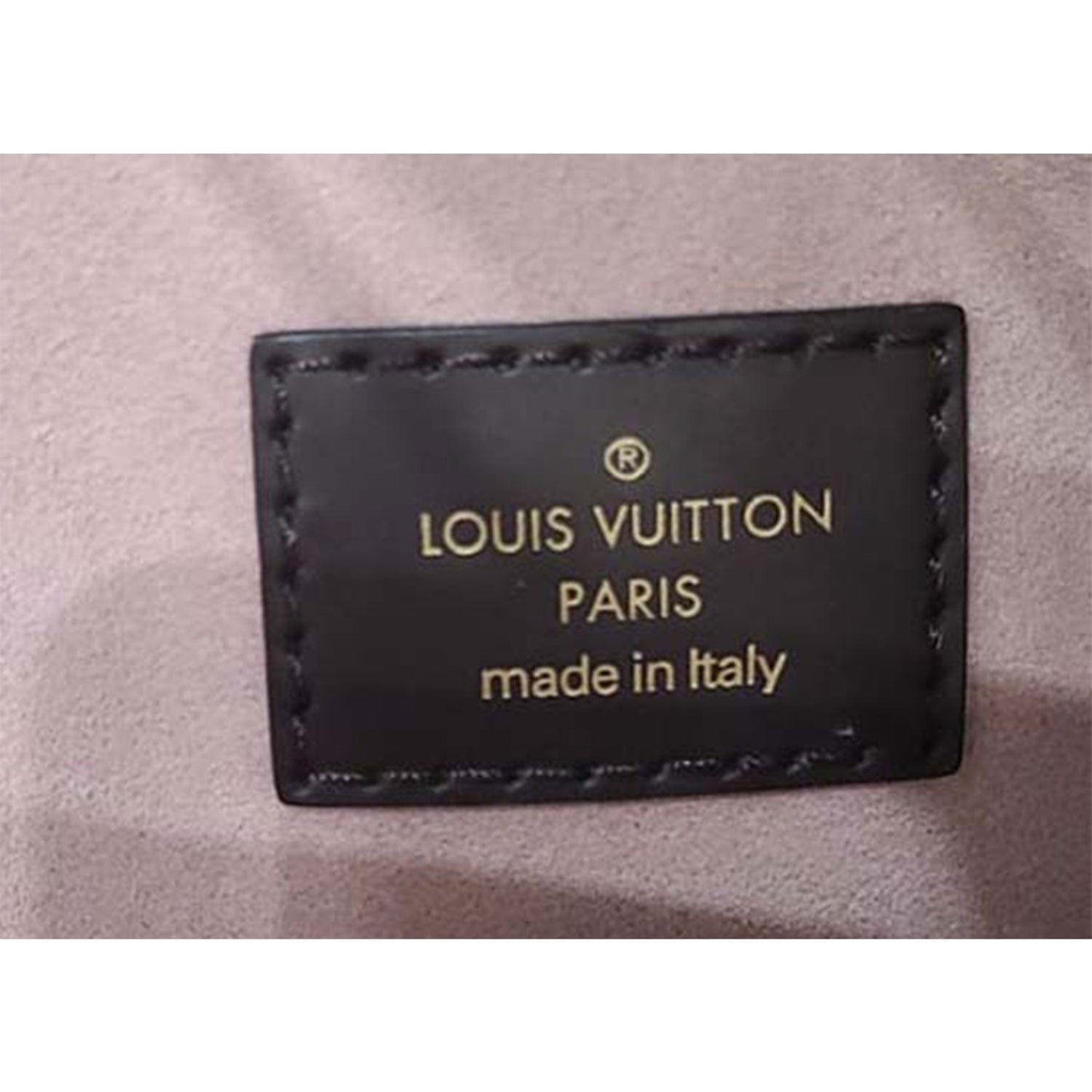 LOUIS VUITTON Brittany Damier Ebene Shoulder Bag Brown