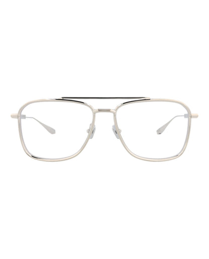 Valentino Unisex Aviator Silver-Silver-Transparent Fashion Designer Eyewear