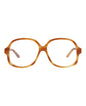 Valentino Unisex Round/Oval Havana Havana Transparent Fashion Designer Eyewear