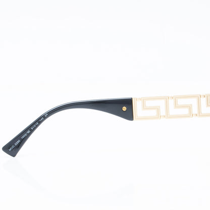 Versace Greca Cutout Rectangular Sunglasses
