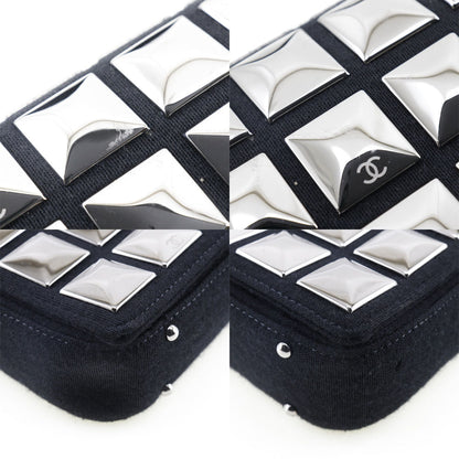 Chanel Choco Bar Ice Cube Cotton Shoulder Bag