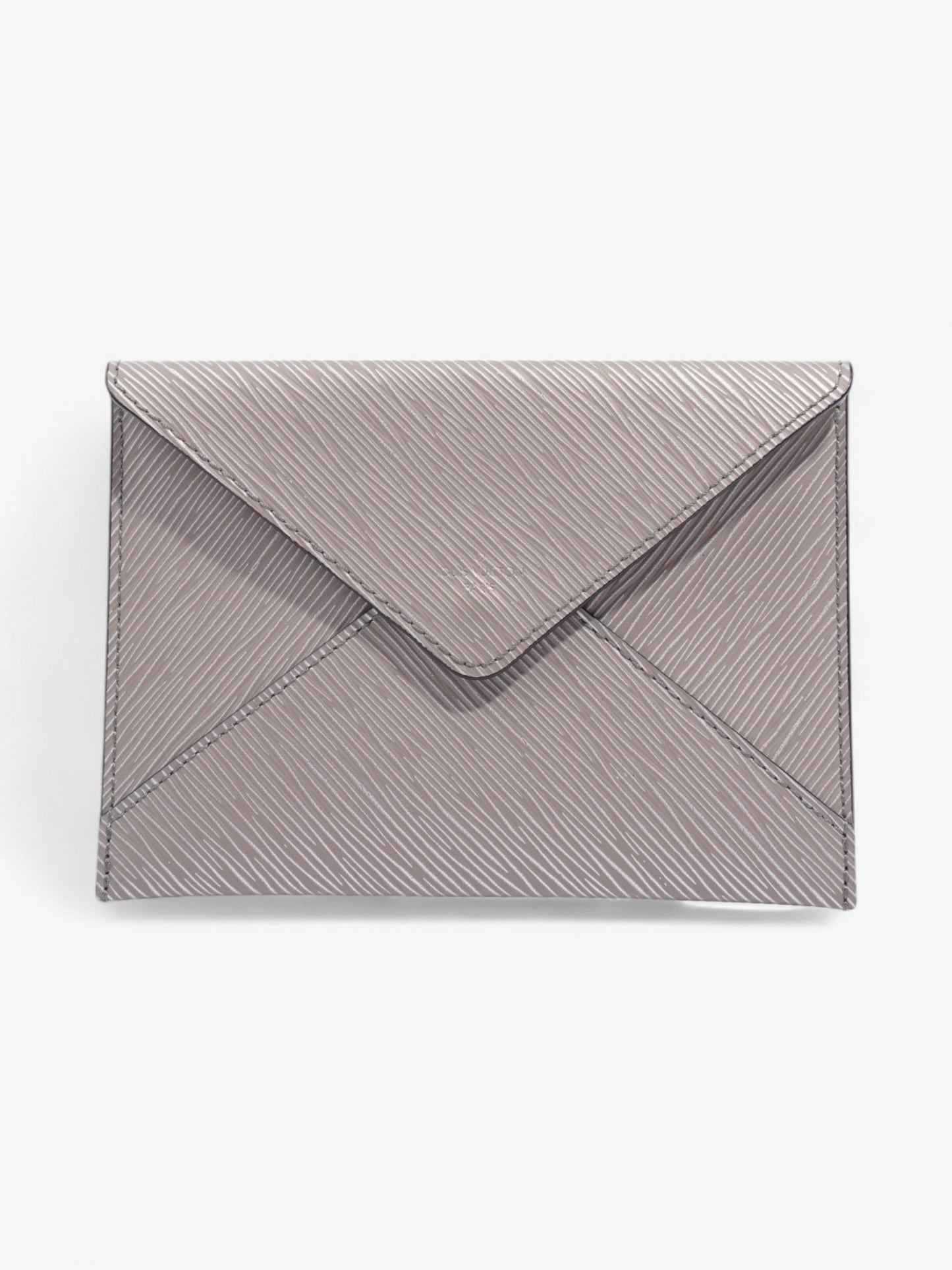 Louis Vuitton Louis Vuitton Epi Leather Invitation Envelope Clutch Grey Epi Leather