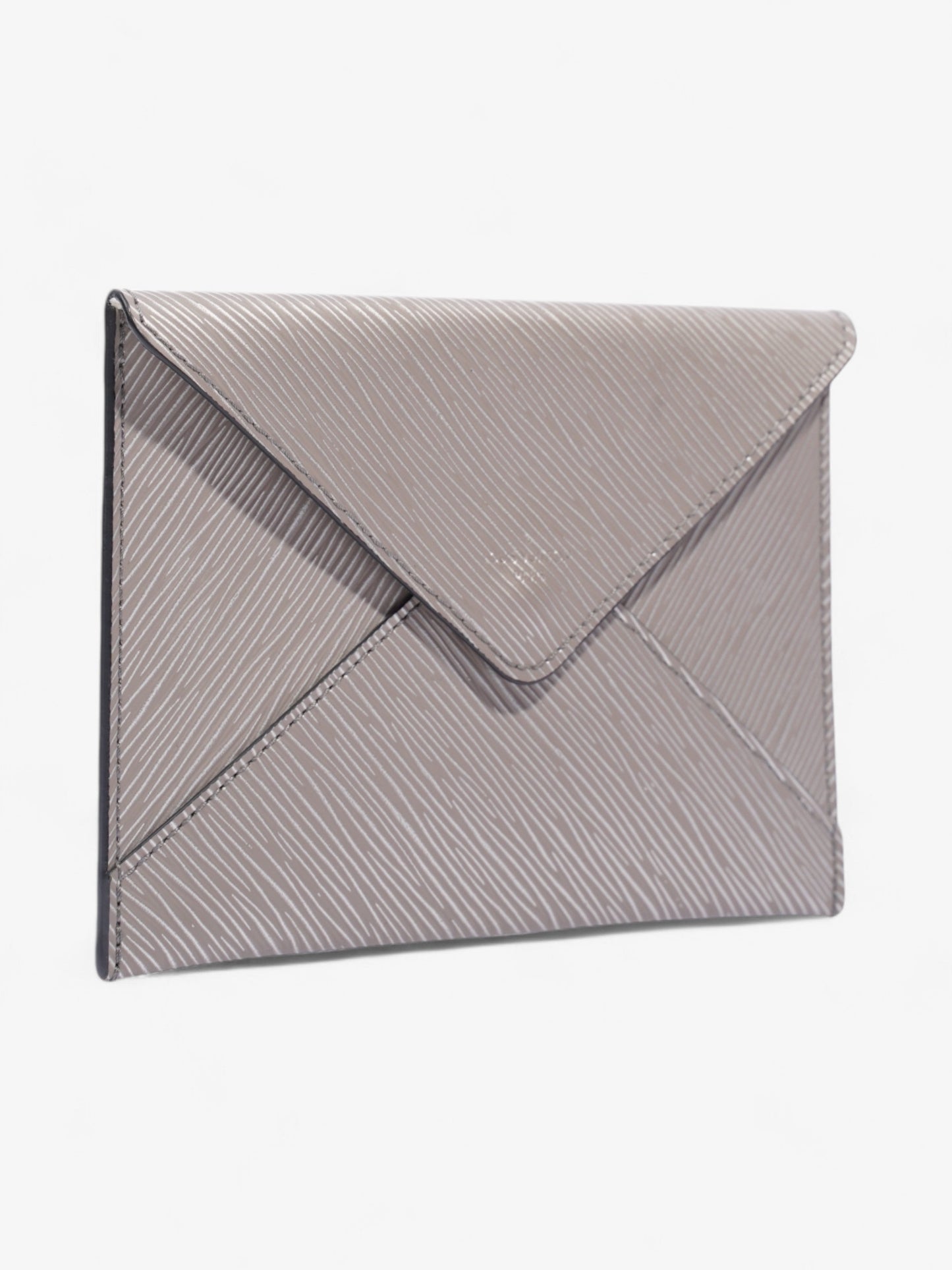 Louis Vuitton Louis Vuitton Epi Leather Invitation Envelope Clutch Grey Epi Leather