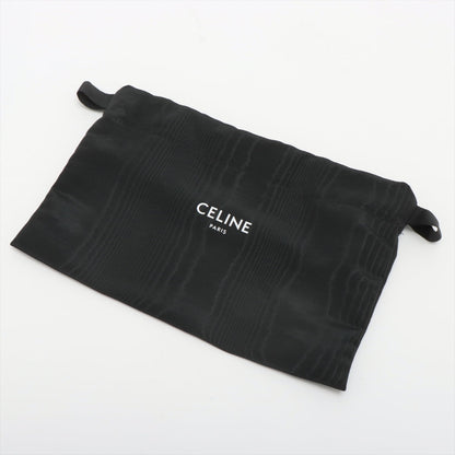 Celine Triomphe Canvas Clutch on Chain
