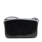 Celine Triomphe Claude Black Shiny Calfskin Shoulder Bag