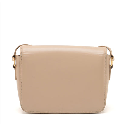 CELINE Triomphe Teen Leather Shoulder bag