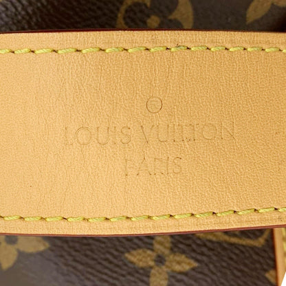 LOUIS VUITTON Carryall PM Monogram Canvas Shoulder Bag Brown
