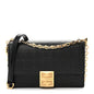 4G Coated Canvas Small Chain Shoulder Bag Black