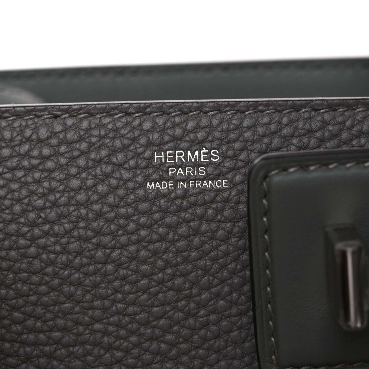 Togo Swift Medor Bag Gris Meyer
