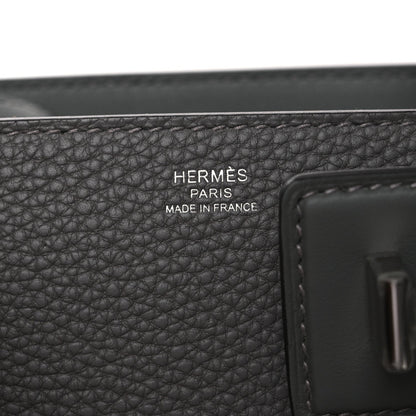Togo Swift Medor Bag Gris Meyer