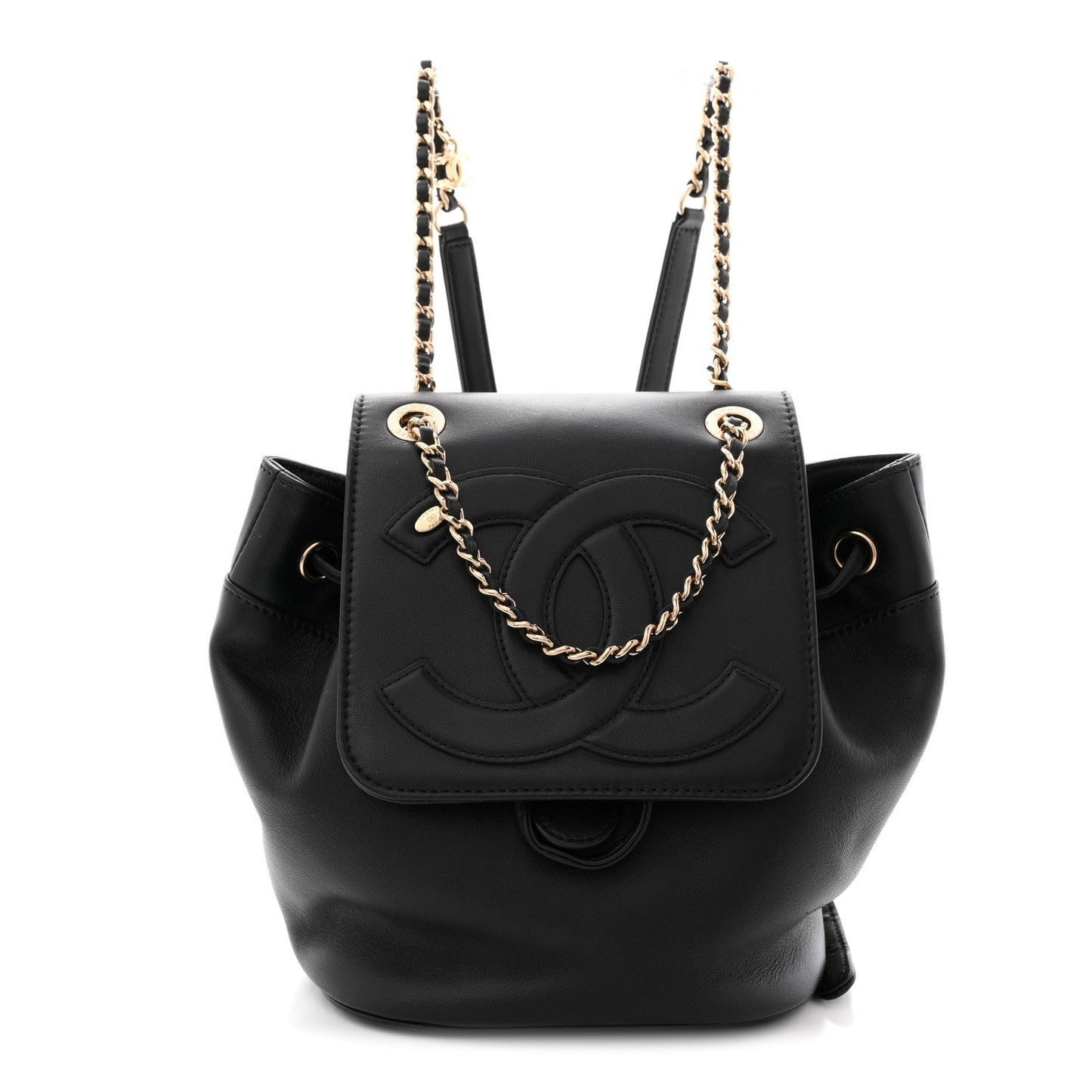 Lambskin CC Mania Backpack Black