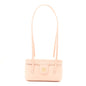 Shiny Caviar Preppy Coco Long Vanity With Strap  Light Pink