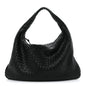 Nappa Intrecciato Large Veneta Hobo Black