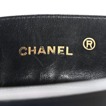 Lambskin Quilted CC Shoulder Bag Black