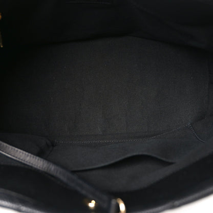 Caviar Quilted CC Timeless Soft Tote Black