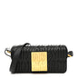Calfskin Quilted All Over Miss Dior Flap Black