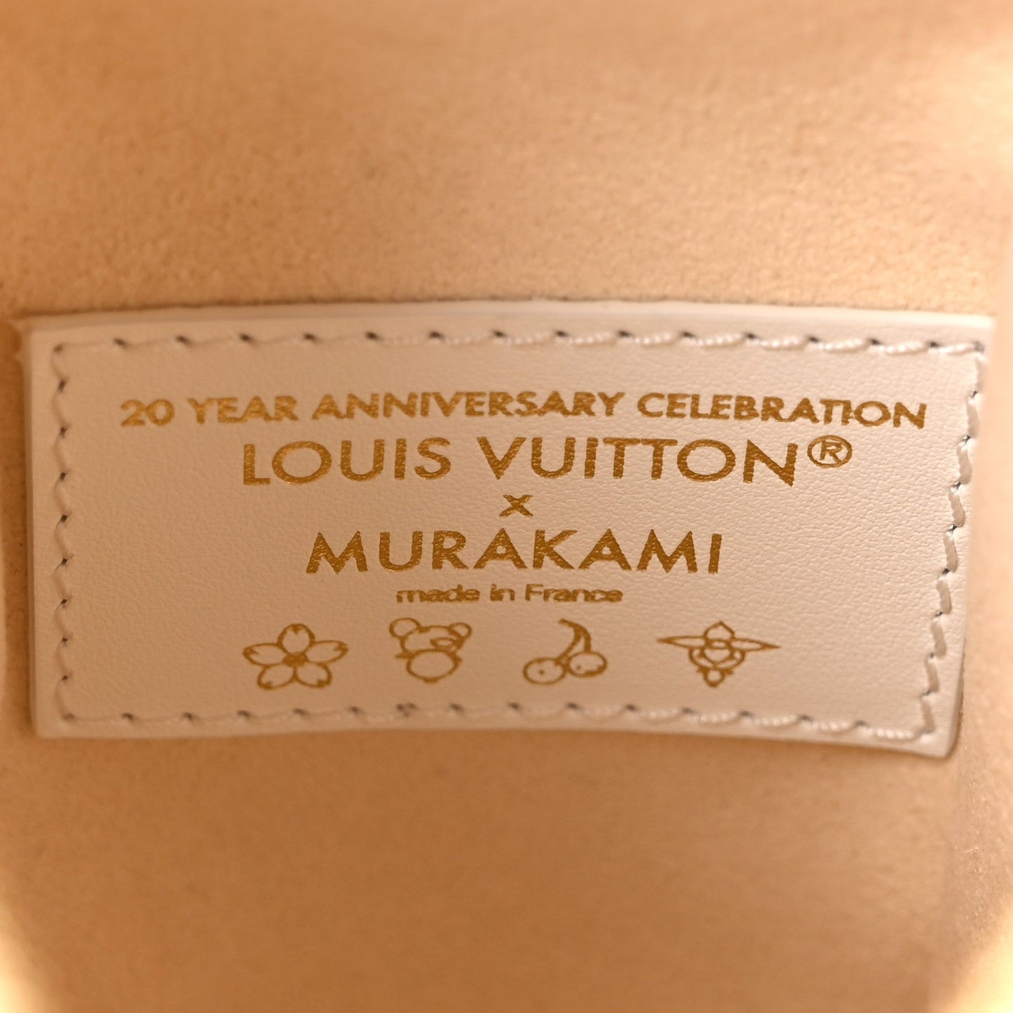 LV x TM Cowhide Monogram Multicolor Side Trunk MM White