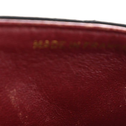 Lambskin Quilted Small Single Flap Black