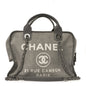 Denim Deauville Bowling Bag Grey