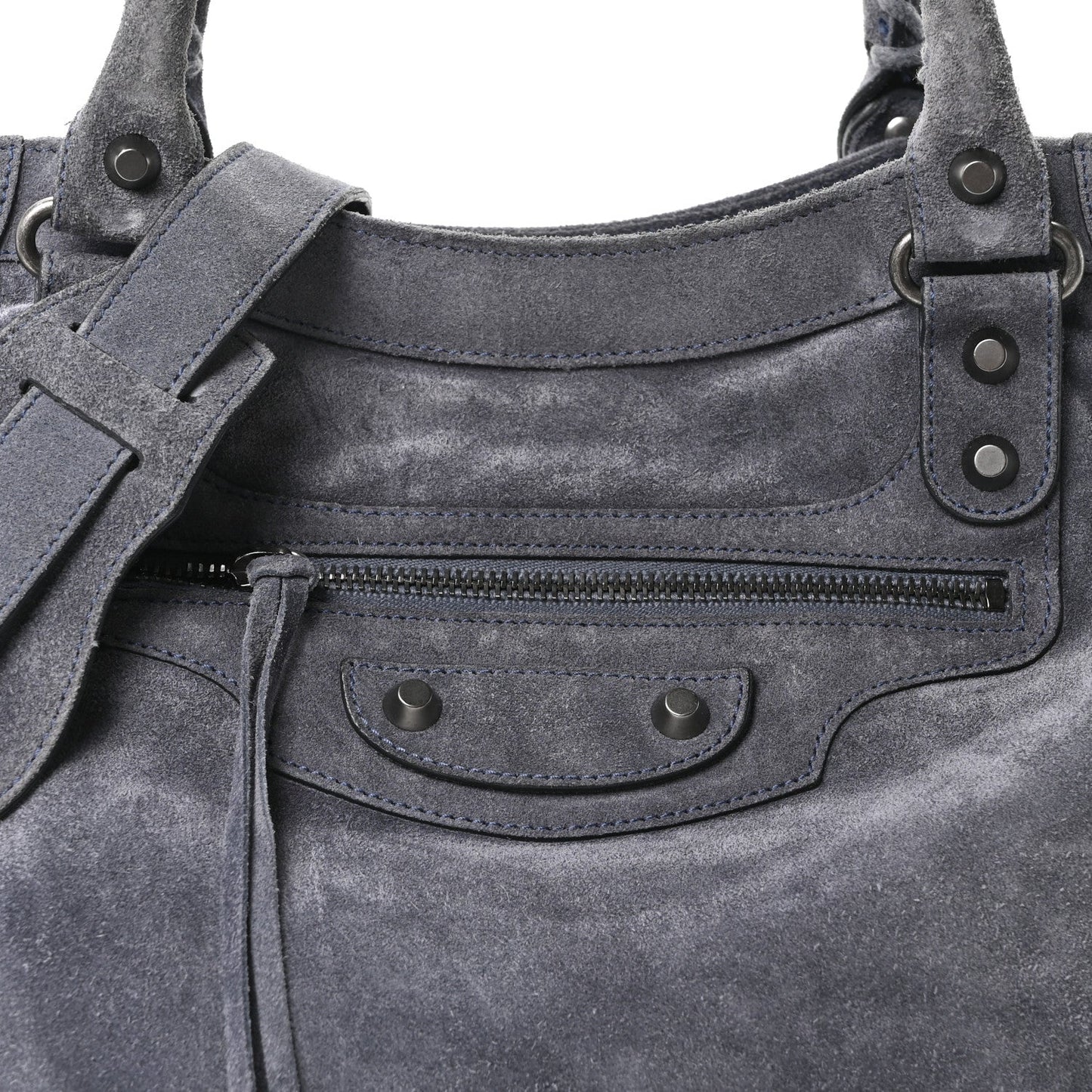 Baby Daim Suede Classic Hardware Velo Grey