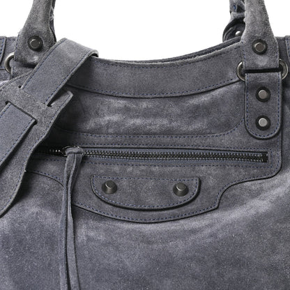 Baby Daim Suede Classic Hardware Velo Grey