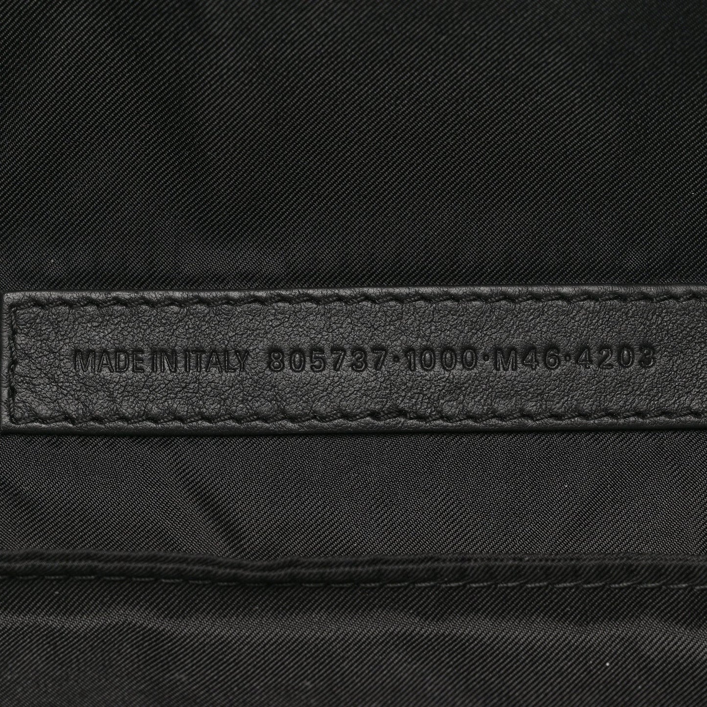 Agneau Large Grungy Messenger Black