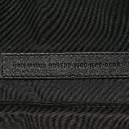 Agneau Large Grungy Messenger Black