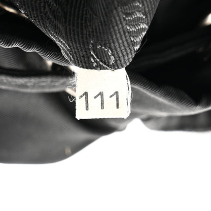 Nylon Vela Medium Backpack Black