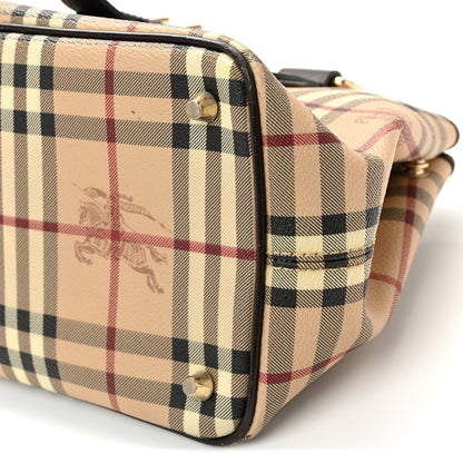 Haymarket Check Eden Tote Chocolate