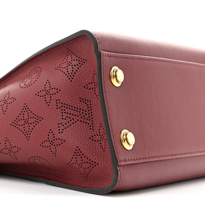 Calfskin Karung Snakeskin Mahina On My Side PM  Griotte Red