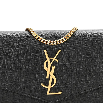 Grain De Poudre Uptown Chain Wallet Black