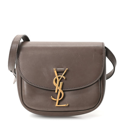 Smooth Vintage Calfskin Small Kaia Satchel Olive