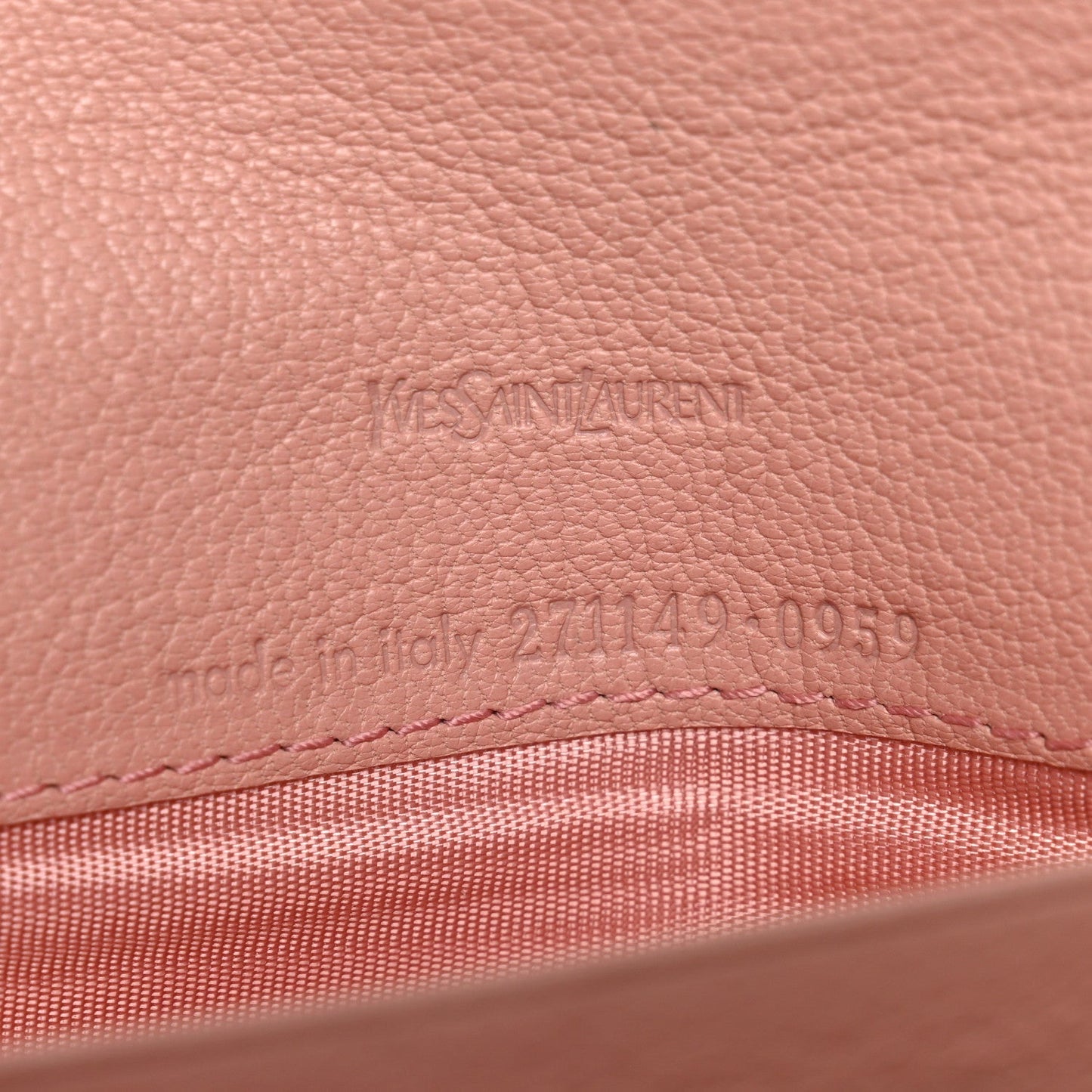 Chevre Belle De Jour Continental Wallet Pink
