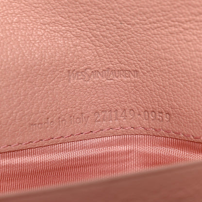 Chevre Belle De Jour Continental Wallet Pink