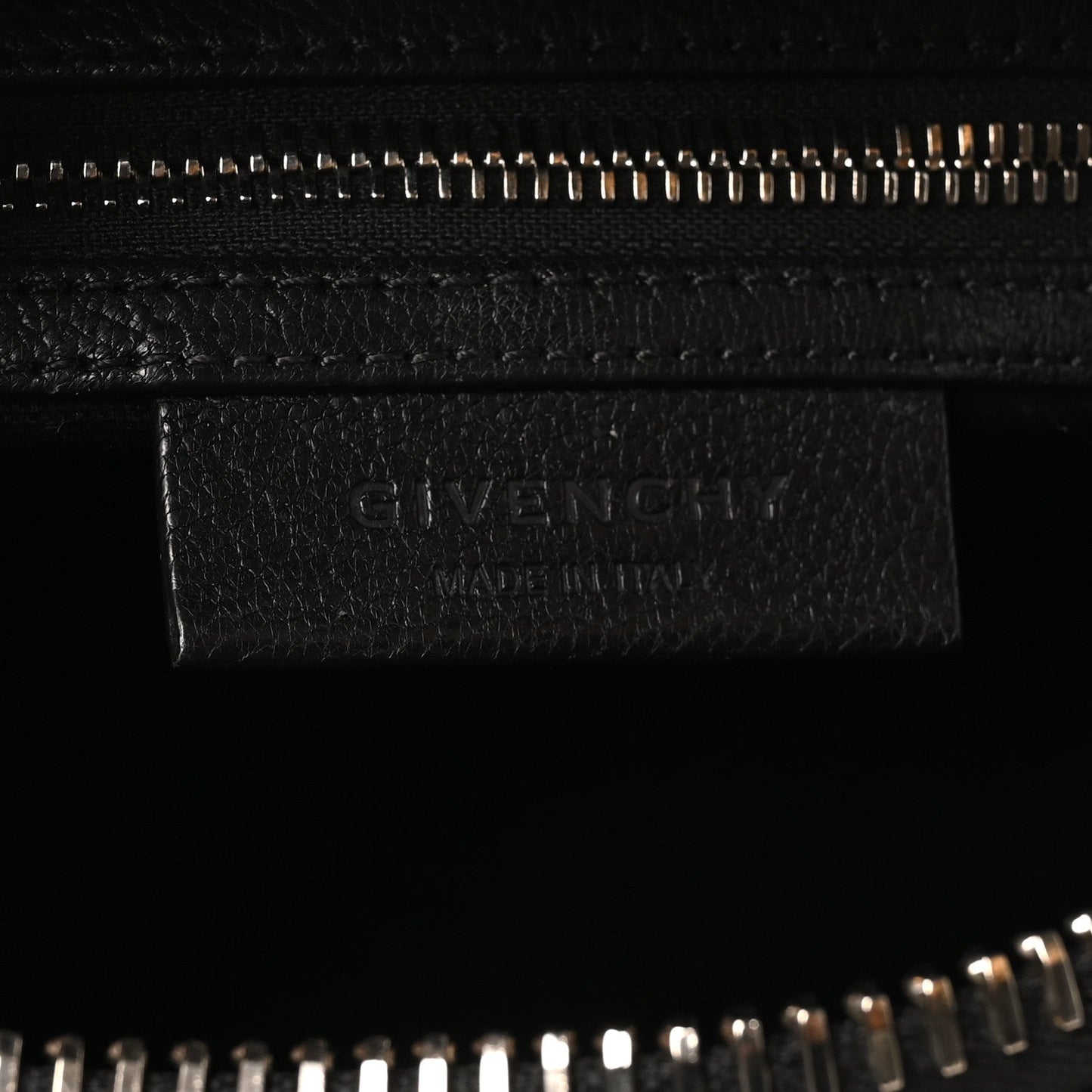 Sugar Goatskin Mini Antigona Black