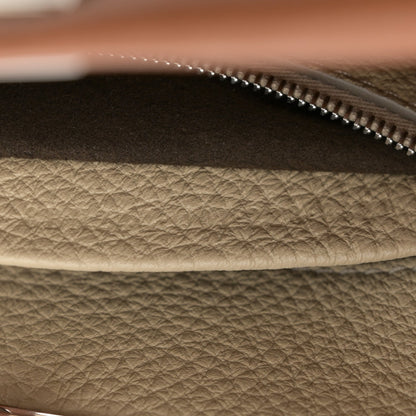 Cuoio Romano Selleria Bi-Color Mini Peekaboo Iconic Satchel Mou Milk
