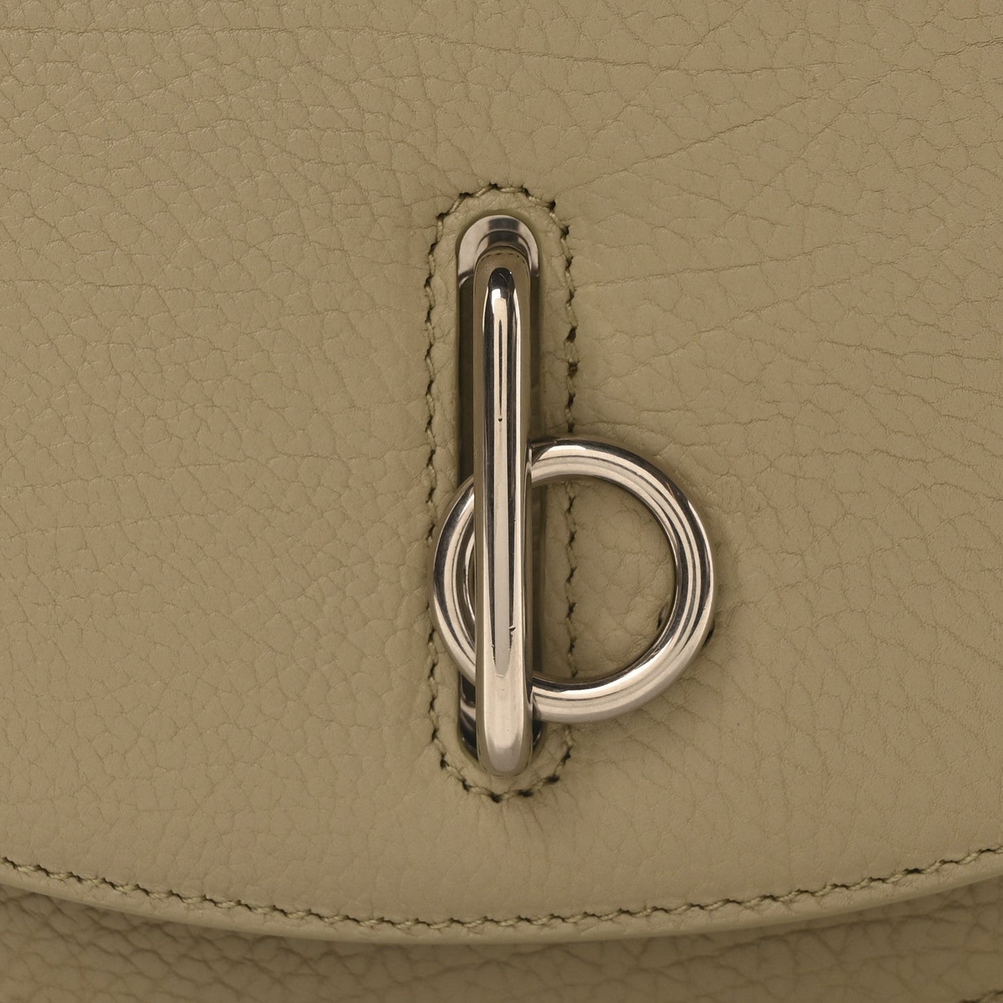 Grainy Calfskin Mini Rocking Horse Crossbody Hunter