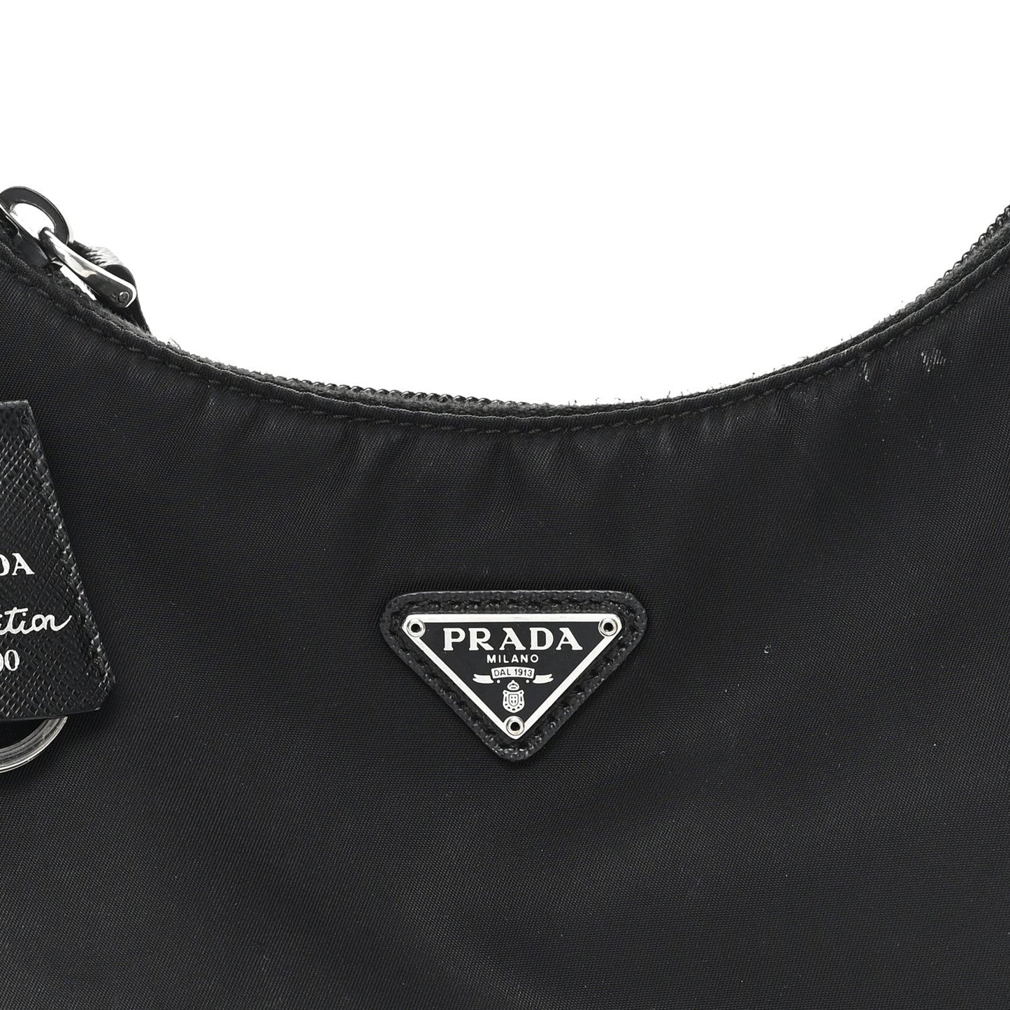 Tessuto Nylon Mini Re-Edition 2000 Bag Black