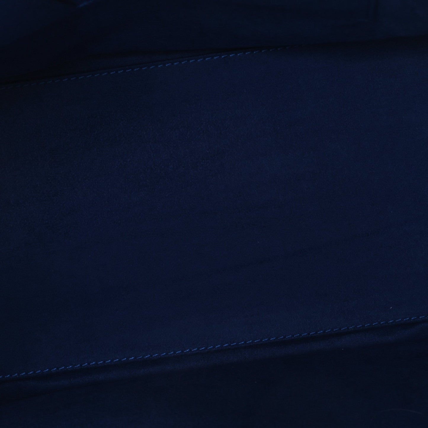 Drummed Calfskin Mini Luggage Indigo