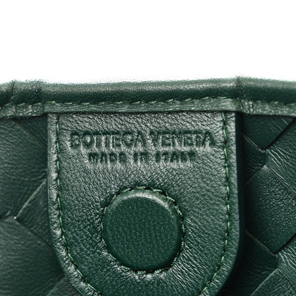 Nappa Intrecciato Sardine Bag Emerald Green