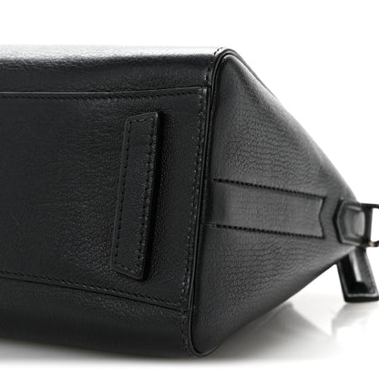 Sugar Goatskin Mini Antigona Black