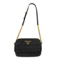 Prada 1BH112 Nylon Leather Shoulder Bag