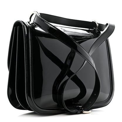Patent Jody Shoulder Bag Black