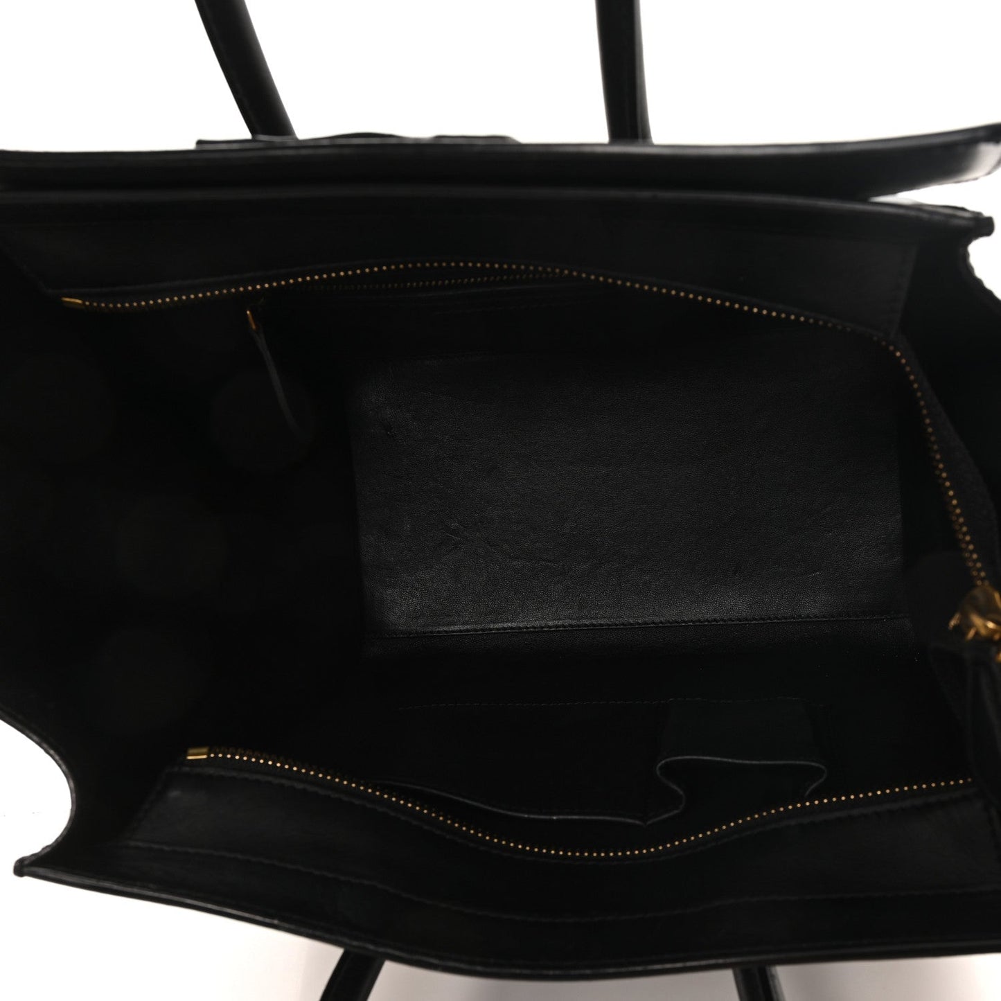 Smooth Calfskin Mini Luggage Black