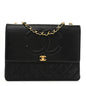 Lambskin Quilted CC Maxi Jumbo Single Flap Black