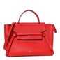 Grained Calfskin Mini Belt Bag Vermillion