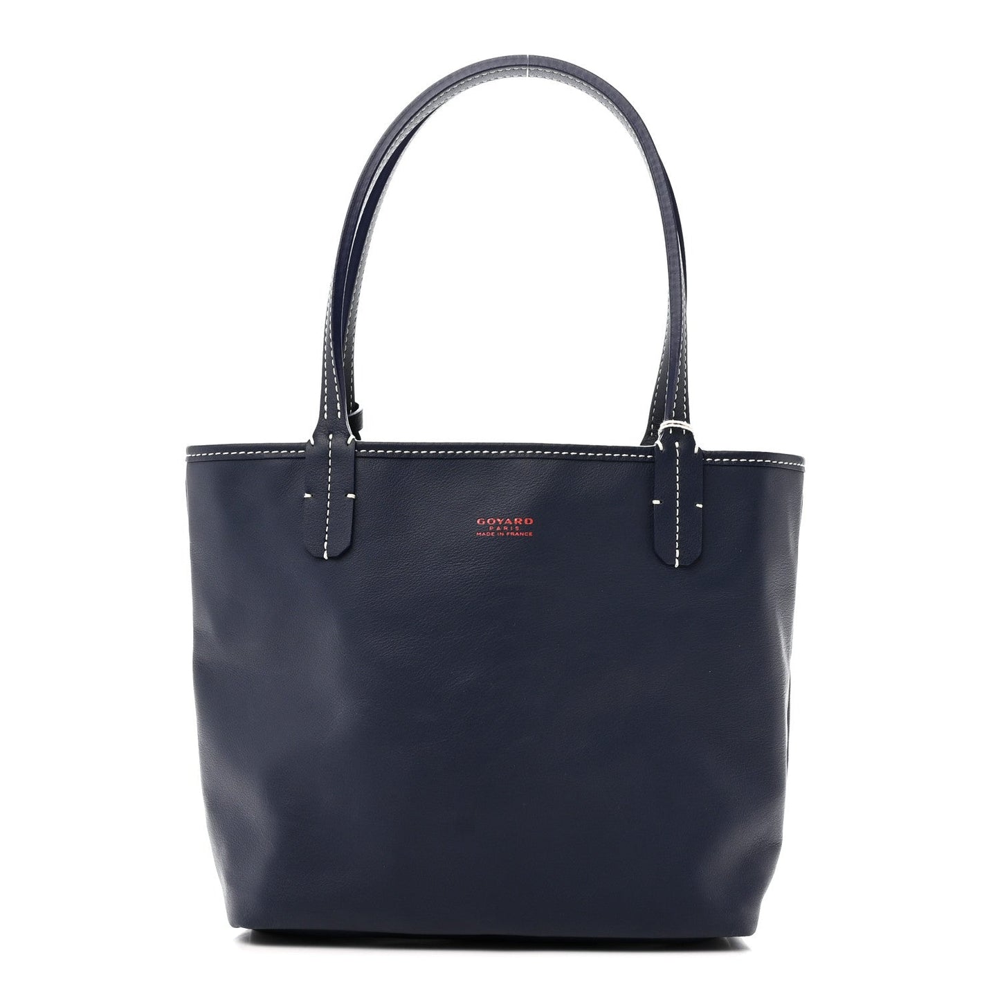Goyardine Reversible Mini Anjou Navy