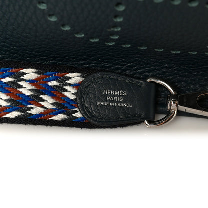 Taurillon Clemence Zigzag Evelyne TPM Vert Cypress Black Deep Bleu