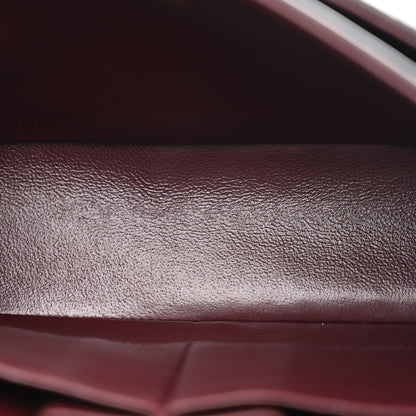 Lambskin Quilted Small Double Flap Black